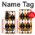 S3421 Black Orange White Argyle Plaid Case For Samsung Galaxy Z Fold 8 Ultra