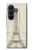 S3474 Eiffel Architectural Drawing Case For Samsung Galaxy Z Fold 8 Ultra