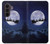 S3508 Xmas Santa Moon Case For Samsung Galaxy Z Fold 8 Ultra