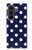 S3533 Blue Polka Dot Case For Samsung Galaxy Z Fold 8 Ultra