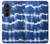 S3671 Blue Tie Dye Case For Samsung Galaxy Z Fold 8 Ultra