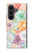S3705 Pastel Floral Flower Case For Samsung Galaxy Z Fold 8 Ultra