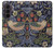 S3791 William Morris Strawberry Thief Fabric Case For Samsung Galaxy Z Fold 8 Ultra