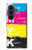 S3930 Cyan Magenta Yellow Key Case For Samsung Galaxy Z Fold 8 Ultra