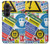 S3960 Safety Signs Sticker Collage Case For Samsung Galaxy Z Fold 8 Ultra