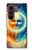 S3966 Artistic Sun Moon Case For Samsung Galaxy Z Fold 8 Ultra