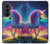 S3977 Colorful Unicorn Case For Samsung Galaxy Z Fold 8 Ultra