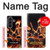 S3985 Fire Skull Drummer Case For Samsung Galaxy Z Fold 8 Ultra