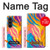 S4037 Colorful Zebra Pattern Case For Samsung Galaxy Z Fold 8 Ultra