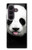 S4049 Cute Panda Stick Out Tongue Case For Samsung Galaxy Z Fold 8 Ultra