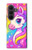 S4057 Cute Unicorn Cartoon Case For Samsung Galaxy Z Fold 8 Ultra