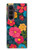 S4105 Vibrant Colorful Floral Pattern Case For Samsung Galaxy Z Fold 8 Ultra
