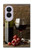 S1316 Grapes Bottle and Glass of Red Wine Case For Samsung Galaxy Z Fold 8