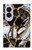 S3419 Gold Marble Graphic Print Case For Samsung Galaxy Z Fold 8