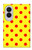 S3526 Red Spot Polka Dot Case For Samsung Galaxy Z Fold 8