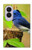 S3839 Bluebird of Happiness Blue Bird Case For Samsung Galaxy Z Fold 8