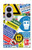 S3960 Safety Signs Sticker Collage Case For Samsung Galaxy Z Fold 8