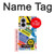S3960 Safety Signs Sticker Collage Case For Samsung Galaxy Z Fold 8