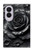 S3969 Black Rose Hard Brush Stroke Case For Samsung Galaxy Z Fold 8