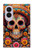 S3999 Mexican Skull Painting Case For Samsung Galaxy Z Fold 8