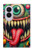 S4000 Monster Graffiti Wall Art Case For Samsung Galaxy Z Fold 8