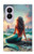 S4006 Oil Painting Mermaid Case For Samsung Galaxy Z Fold 8