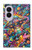 S4085 Cosmic Spaceship Psychedelic Art Case For Samsung Galaxy Z Fold 8