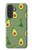 S3285 Avocado Fruit Pattern Case For Samsung Galaxy A27