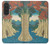 S3348 Utagawa Hiroshige The Monkey Bridge Case For Samsung Galaxy A27
