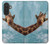S3680 Cute Smile Giraffe Case For Samsung Galaxy A27