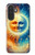 S3966 Artistic Sun Moon Case For Samsung Galaxy A27