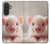 S3979 Cute Baby Pig Case For Samsung Galaxy A27