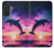 S3980 Dolphin Sunset Milky Way Case For Samsung Galaxy A27