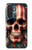 S4015 Skull American Flag Case For Samsung Galaxy A27