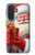 S4029 Xmas Smiling Santa Claus Gift Box Case For Samsung Galaxy A27