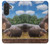 S4031 Baby Hippo Hippopotamus Family Case For Samsung Galaxy A27