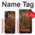 S4036 Viking Vegvisir Compass Wood Case For Samsung Galaxy A27