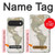 S0604 World Map Case For Google Pixel 11, 11 Pro