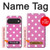 S2358 Pink Polka Dots Case For Google Pixel 11, 11 Pro