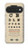 S2502 Eye Exam Chart Decorative Decoupage Poster Case For Google Pixel 11, 11 Pro