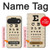 S2502 Eye Exam Chart Decorative Decoupage Poster Case For Google Pixel 11, 11 Pro