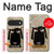 S2826 Cute Cartoon Unsleep Black Sheep Case For Google Pixel 11, 11 Pro