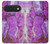 S2907 Purple Turquoise Stone Case For Google Pixel 11, 11 Pro