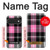 S3091 Pink Plaid Pattern Case For Google Pixel 11, 11 Pro