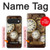 S3172 Gold Clock Live Case For Google Pixel 11, 11 Pro