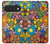 S3281 Colorful Hippie Flowers Pattern Case For Google Pixel 11, 11 Pro