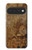 S3456 Vintage Paper Clock Steampunk Case For Google Pixel 11, 11 Pro