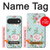 S3494 Vintage Rose Polka Dot Case For Google Pixel 11, 11 Pro