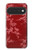 S3817 Red Floral Cherry blossom Pattern Case For Google Pixel 11, 11 Pro