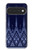 S3950 Textile Thai Blue Pattern Case For Google Pixel 11, 11 Pro